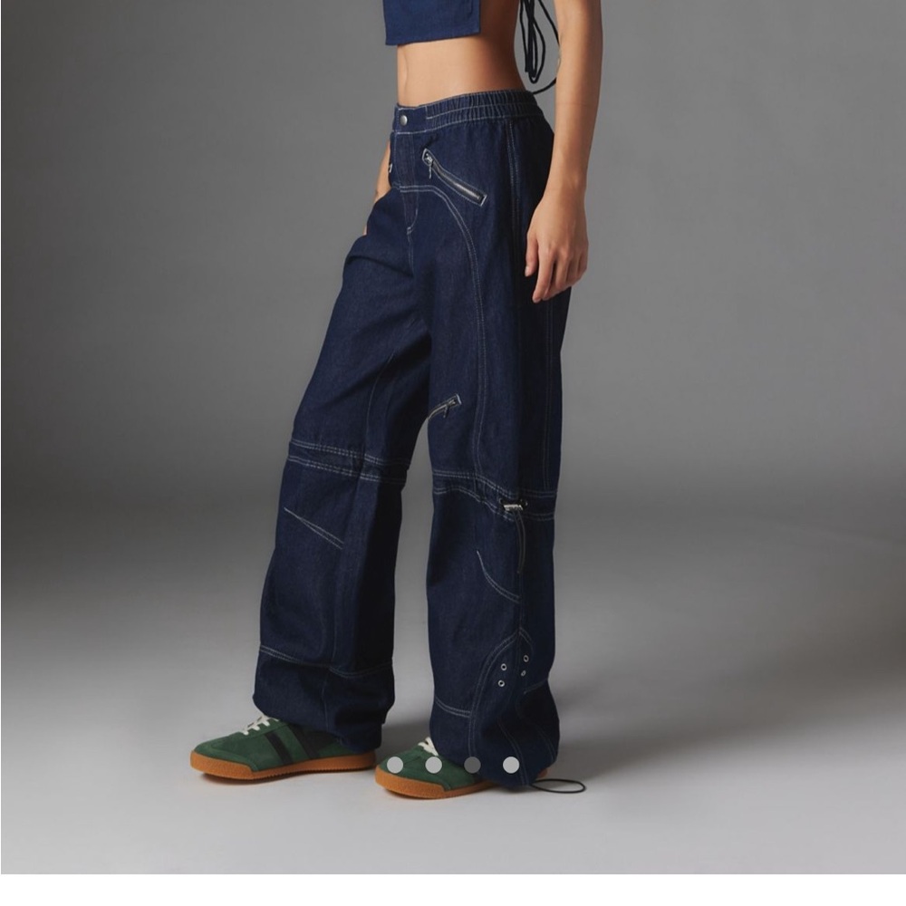 Silence+Noise Baggy Denim Pants